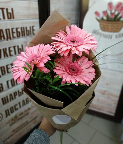 Букет цветов из: Герберы в Архонскую