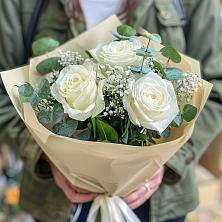 Букет Нежные грёзы в Архонскую Букет цветов из: Розы в Архонскую